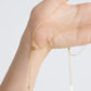 Disco Ball Gold Necklace