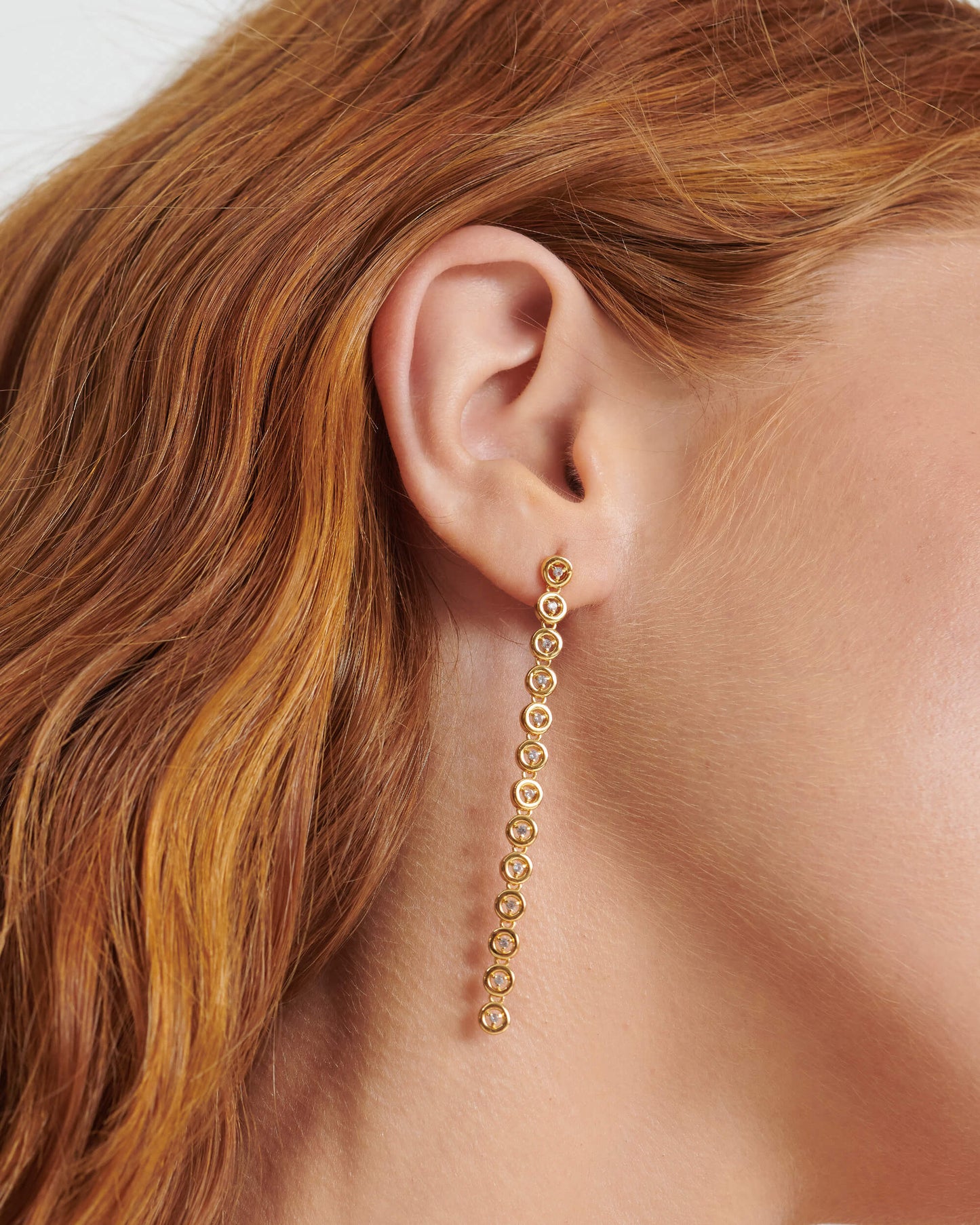 The Psychedelia Gold Earrings