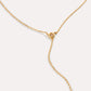 Disco Ball Gold Necklace
