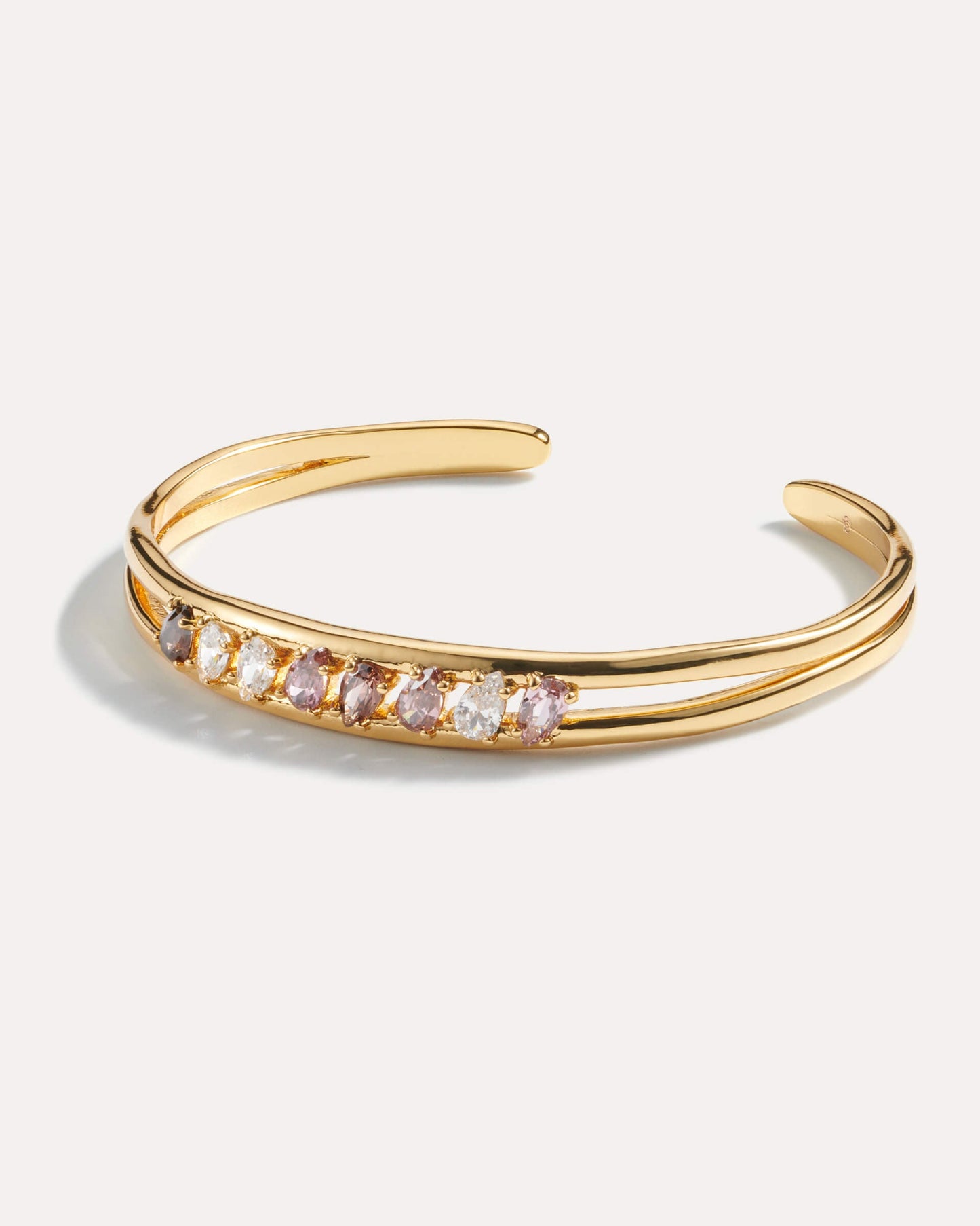 Exuberance Gold Cuff Bracelet