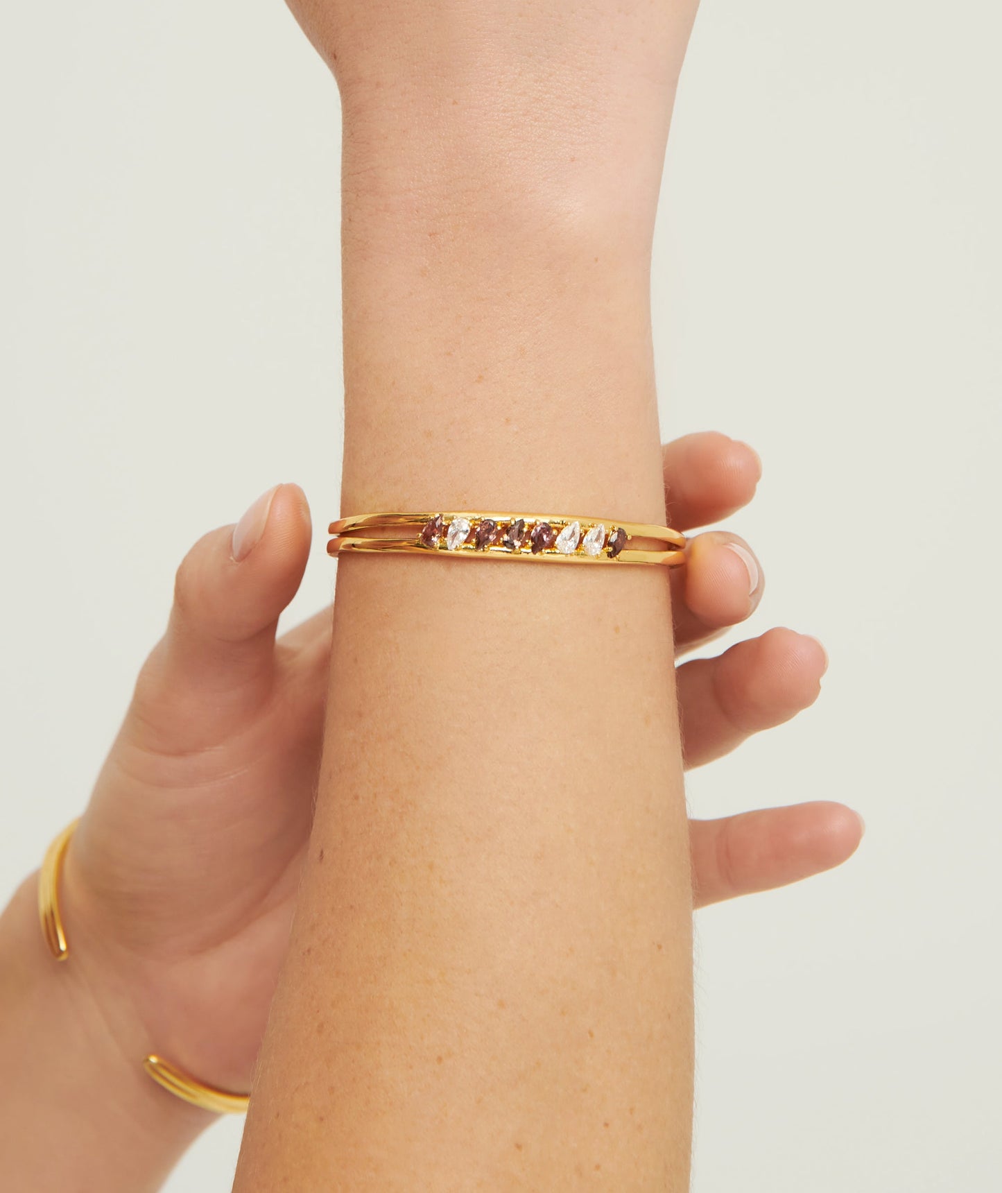 Exuberance Gold Cuff Bracelet