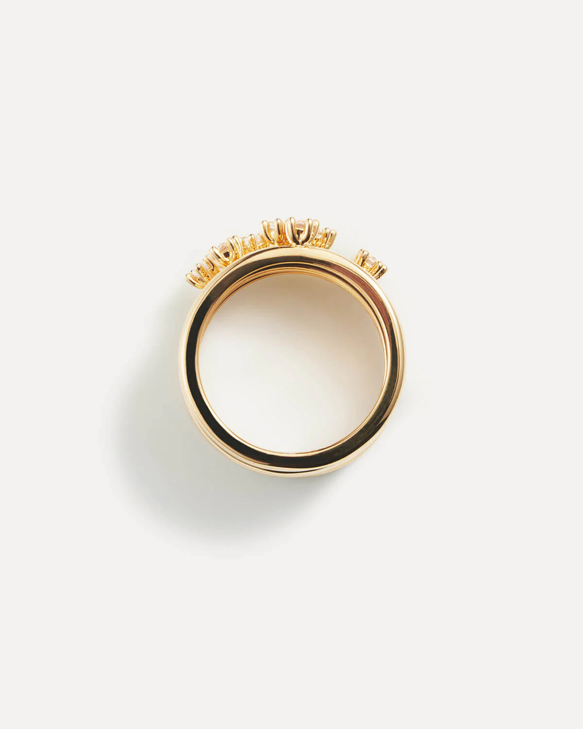 Seventh Heaven Gold Ring