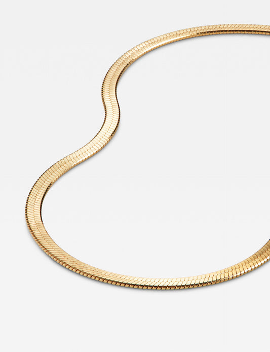 Herringbone Gold Chain